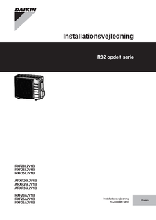 RXP-L,ARXP-L,RXF-A_3PDA512025-2_Installation Manual_Danish download